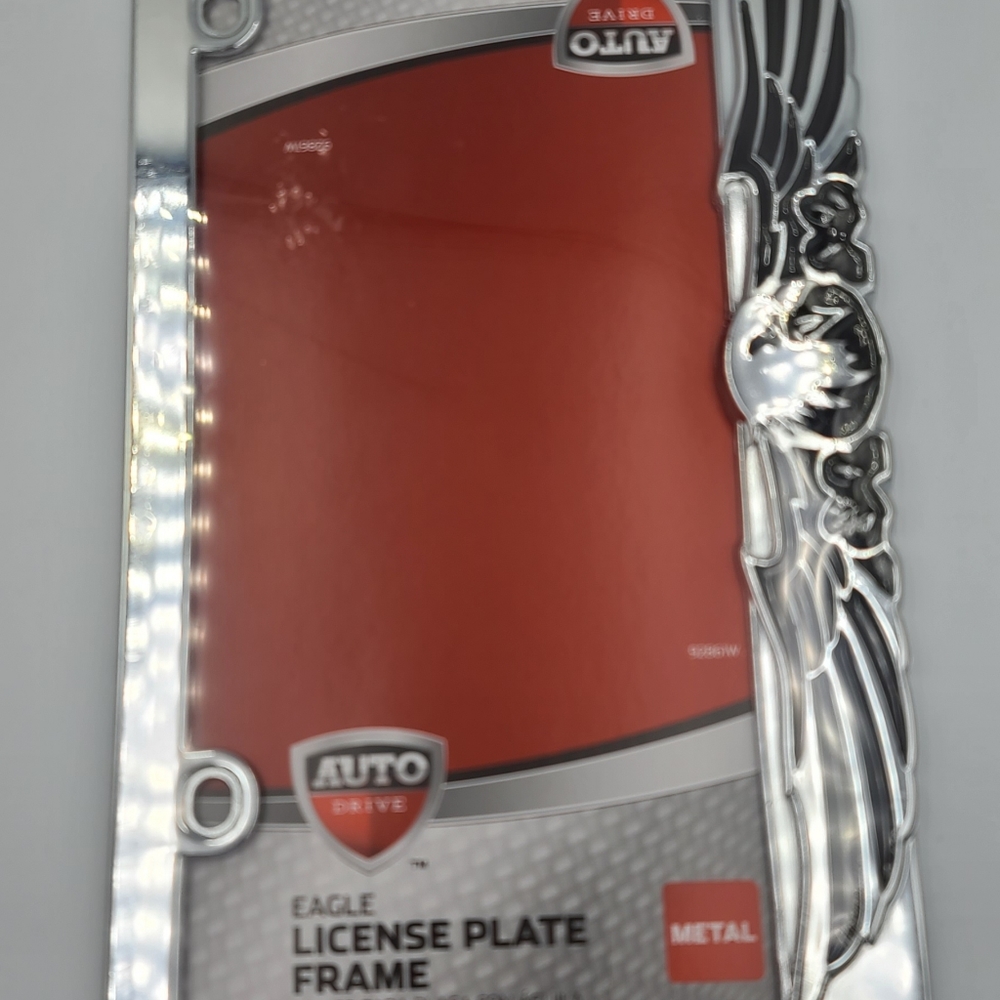 Eagle Metal License Plate Frame - 3 Pack - Picture 4 of 6